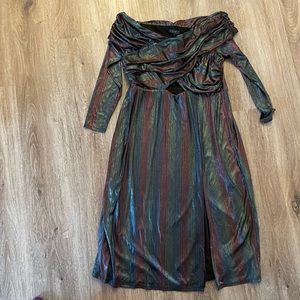 Eloquii size 18 shimmer dress